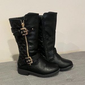 DREAM PAIRS Girls Knee High Winter Boots, size 11